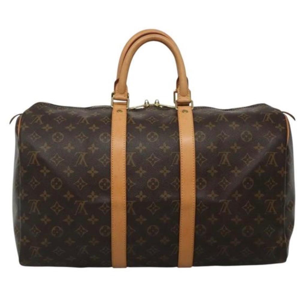 LOUIS VUITTON MONOGRAM KEEPALL 45 HANDBAG