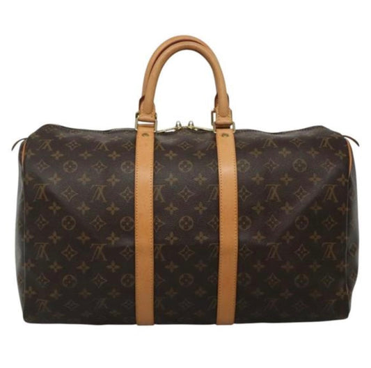 LOUIS VUITTON MONOGRAM KEEPALL 45 HANDBAG