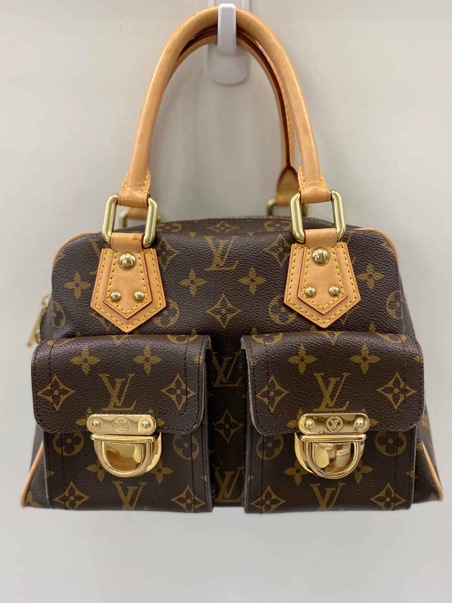 LOUIS VUITTON MONOGRAM MANHATTAN PM HANDBAG