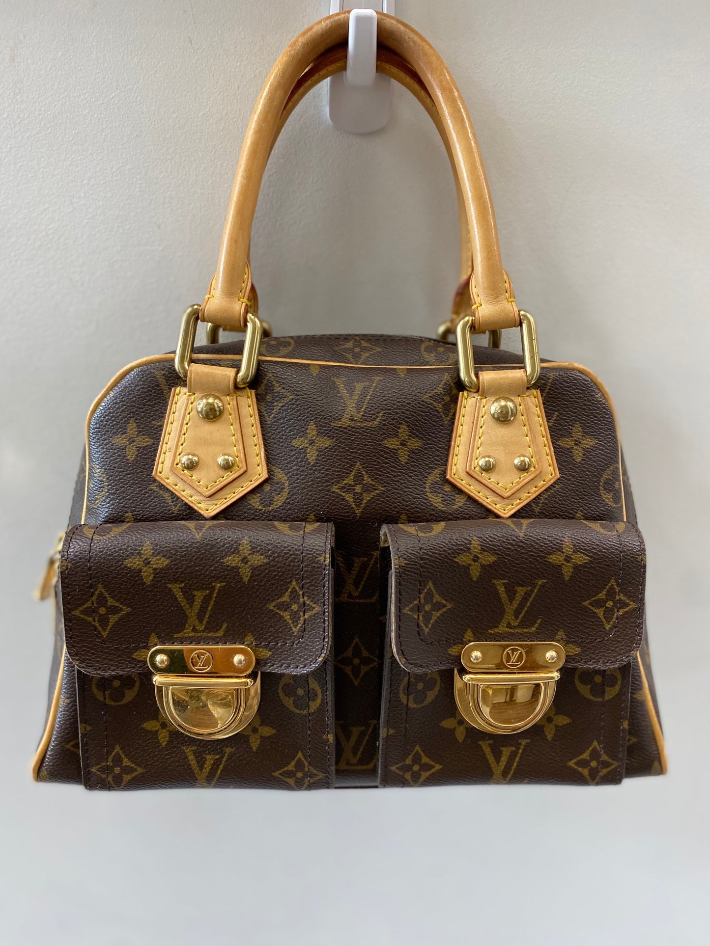 LOUIS VUITTON MONOGRAM MANHATTAN PM HANDBAG