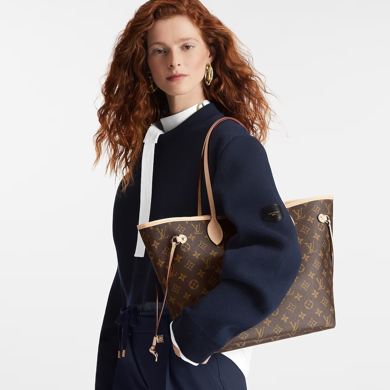 LOUIS VUITTON MONOGRAM NEVERFULL GM TOTE BAG