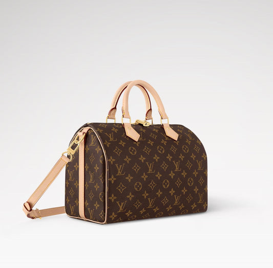 LOUIS VUITTON MONOGRAM SPEEDY BANDOULIÈRE 30 HANDBAG