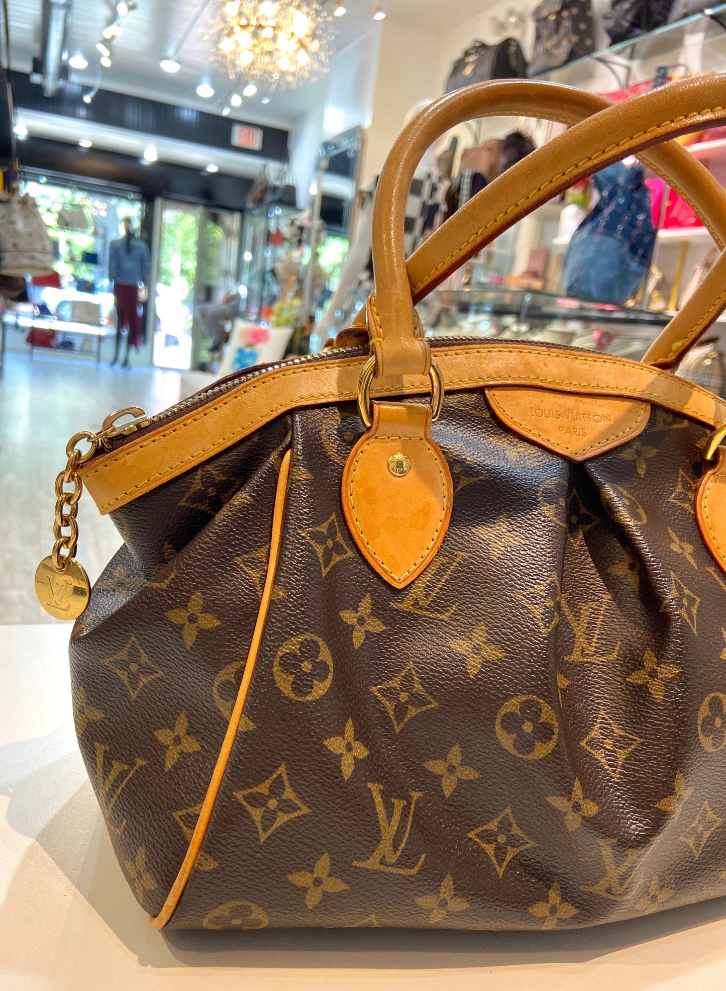 LOUIS VUITTON MONOGRAM TIVOLI PM HANDBAG