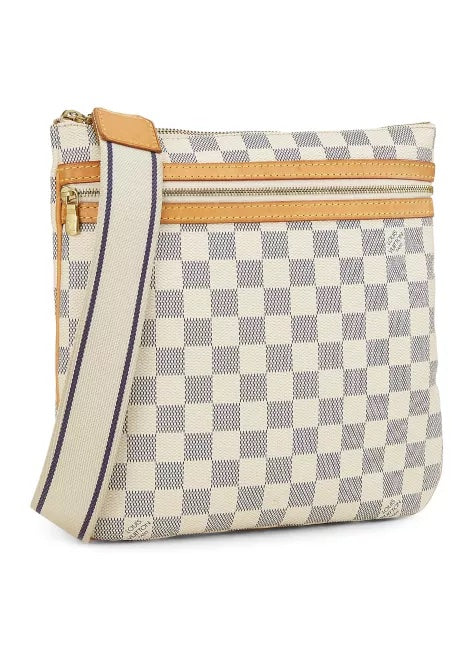 LOUIS VUITTON DAMIER AZUR POCHETTE BOSPHORE CROSSBODY BAG