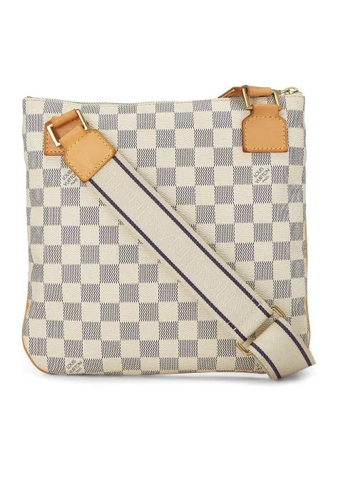 LOUIS VUITTON DAMIER AZUR POCHETTE BOSPHORE CROSSBODY BAG
