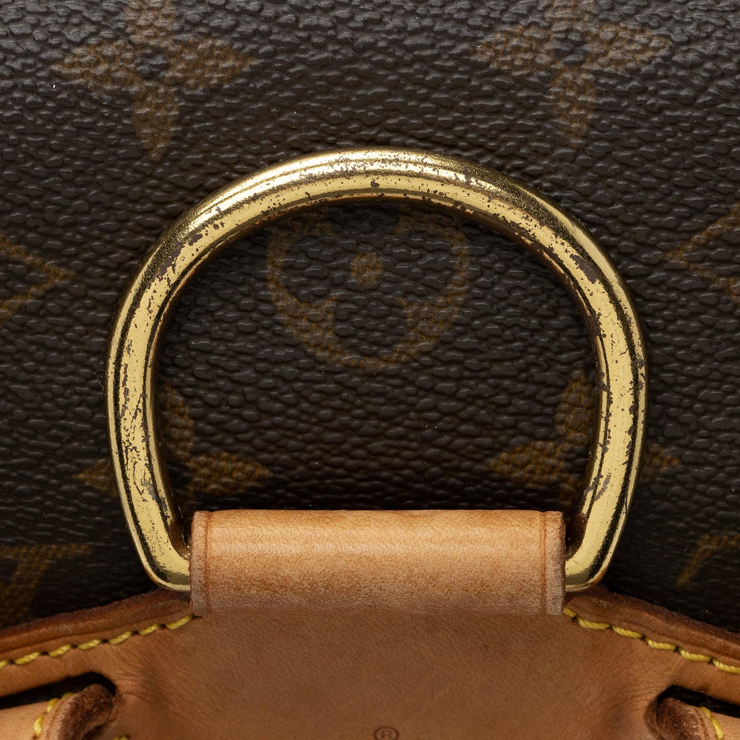 Louis Vuitton Vintage Monogram Canvas Montsouris MM Backpack (SHF-KhKN2W)