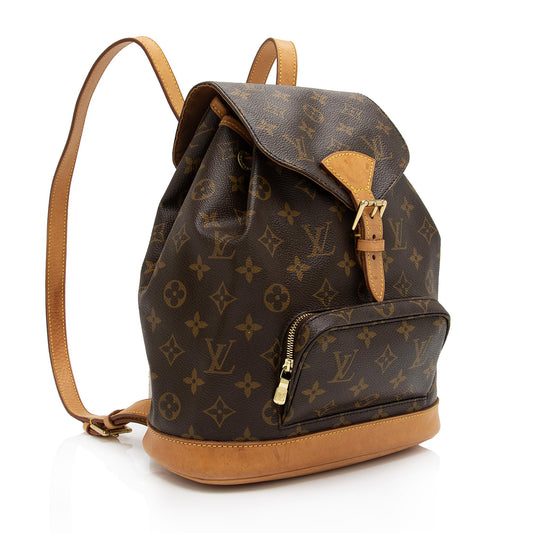 Louis Vuitton Vintage Monogram Canvas Montsouris MM Backpack (SHF-PqfA4Z)