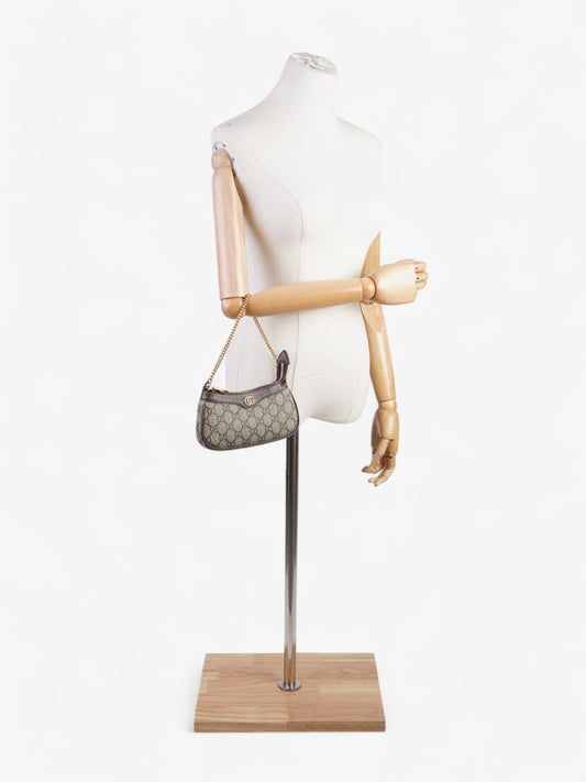 Gucci Ophidia GG Supreme / Brown Canvas Mini