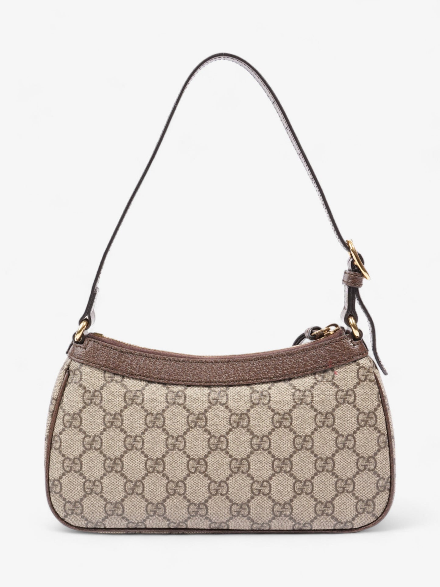 Gucci Ophidia Beige And Ebony GG Supreme Coated Canvas Small