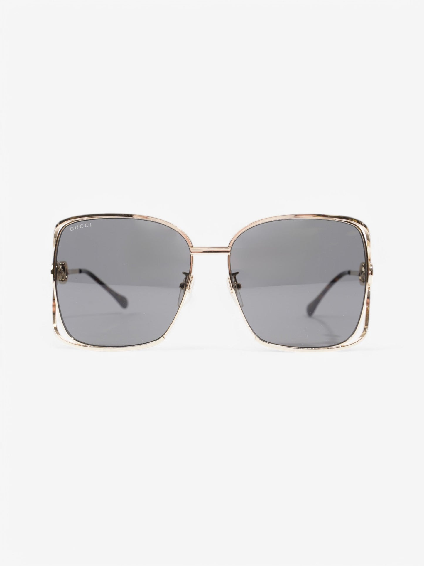 Gucci Gucci sunglasses Gold / Brown Base Metal