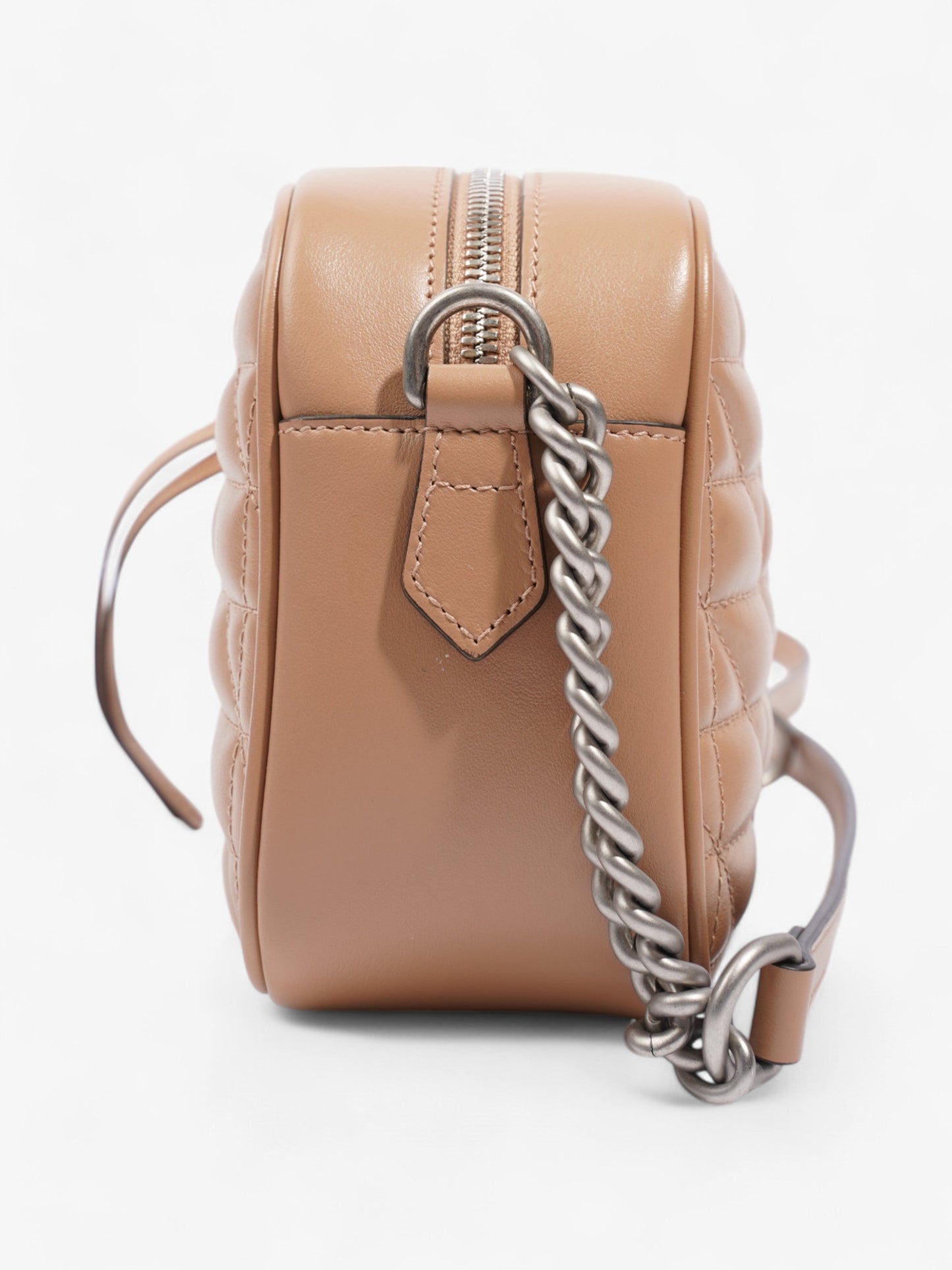 Gucci GG Marmont 2.0 Camera Bag Camelia Calfskin Leather