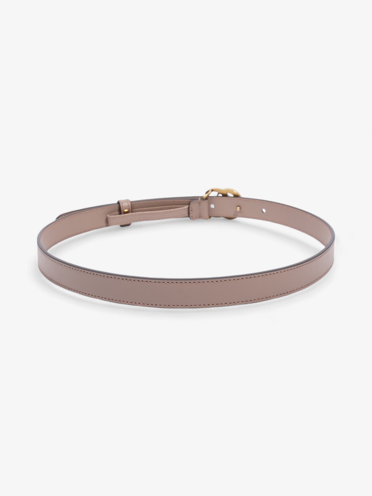 Gucci GG Marmont Belt Dusty Pink / Gold Leather 70cm 28"