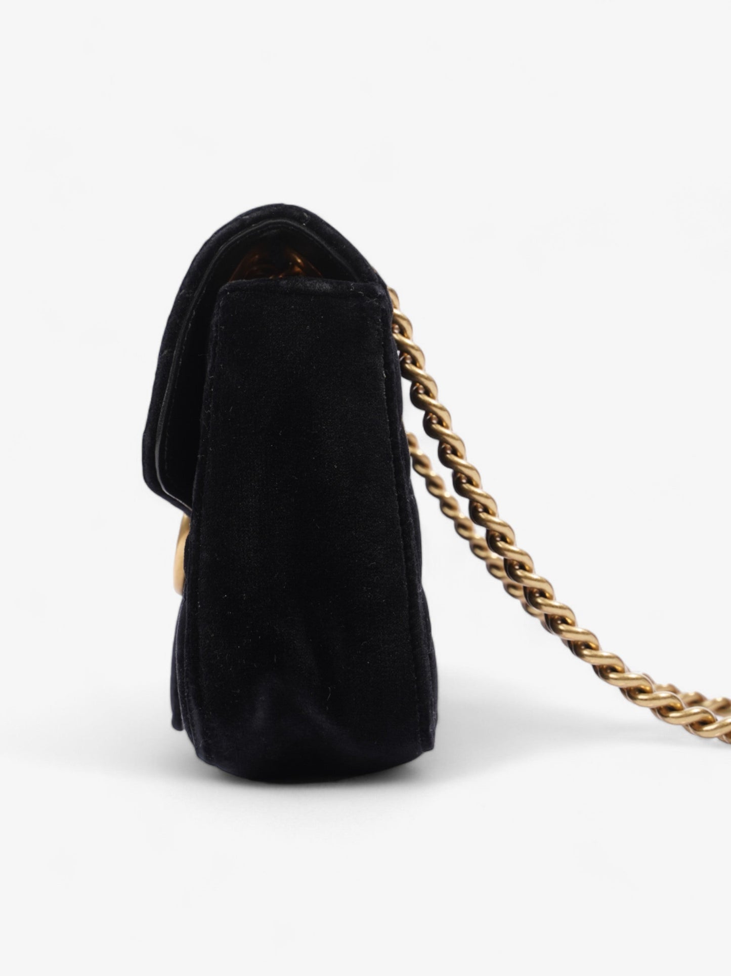 Gucci GG Marmont Black Velvet Mini