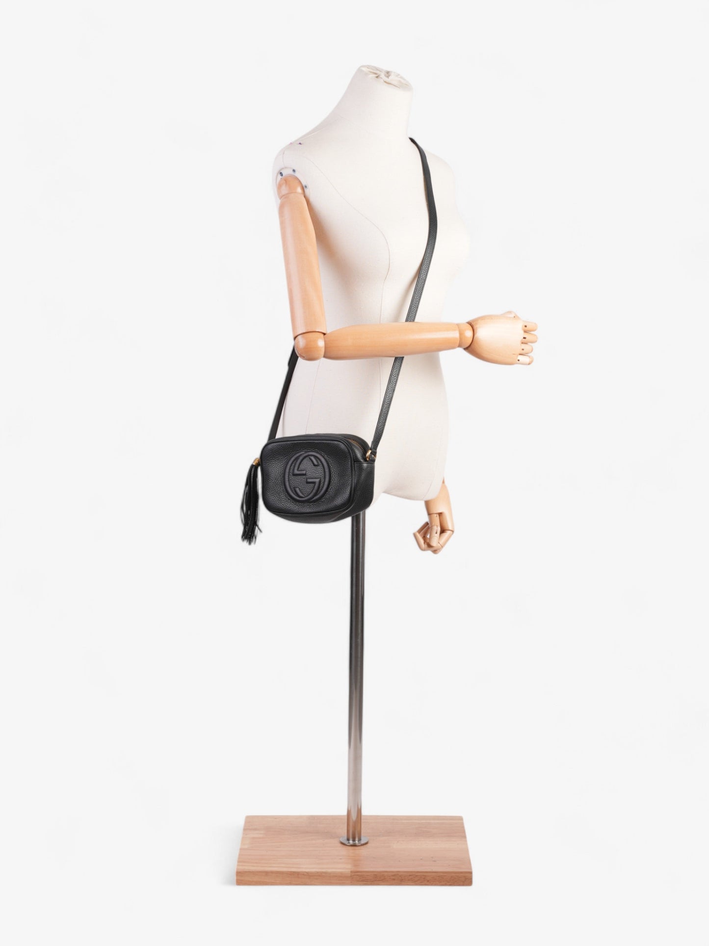 Gucci Soho Disco Bag Black Leather Mini