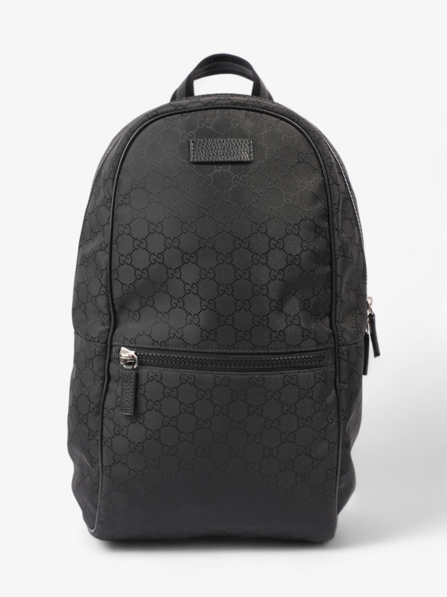 Gucci Double Zip Backpack  GG Supreme Nylon