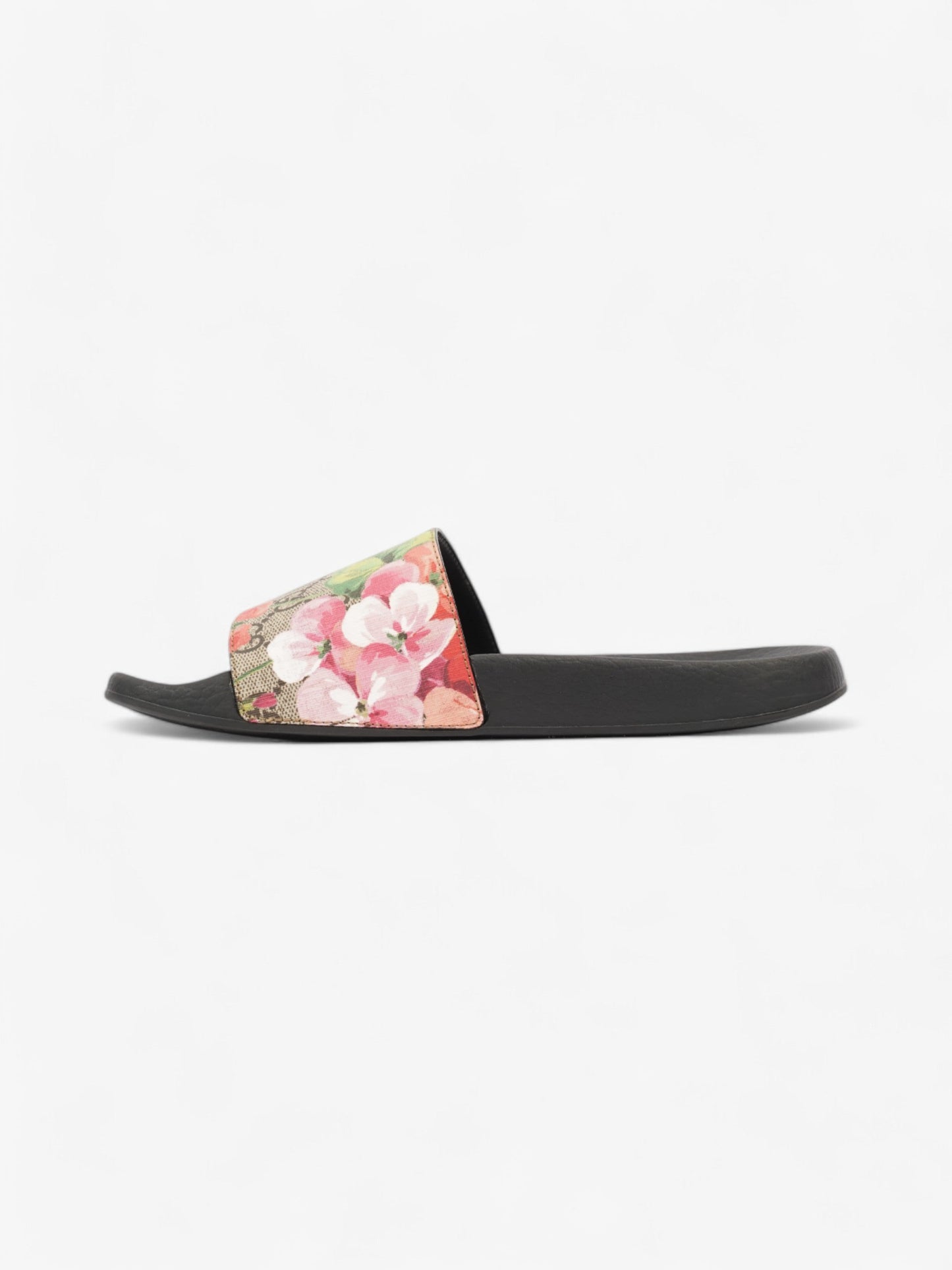Gucci GG Floral Sliders Beige  / Floral Canvas EU 40 UK 7