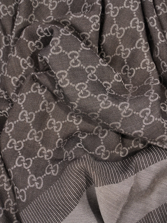 Gucci GG Scarf GG Supreme Wool