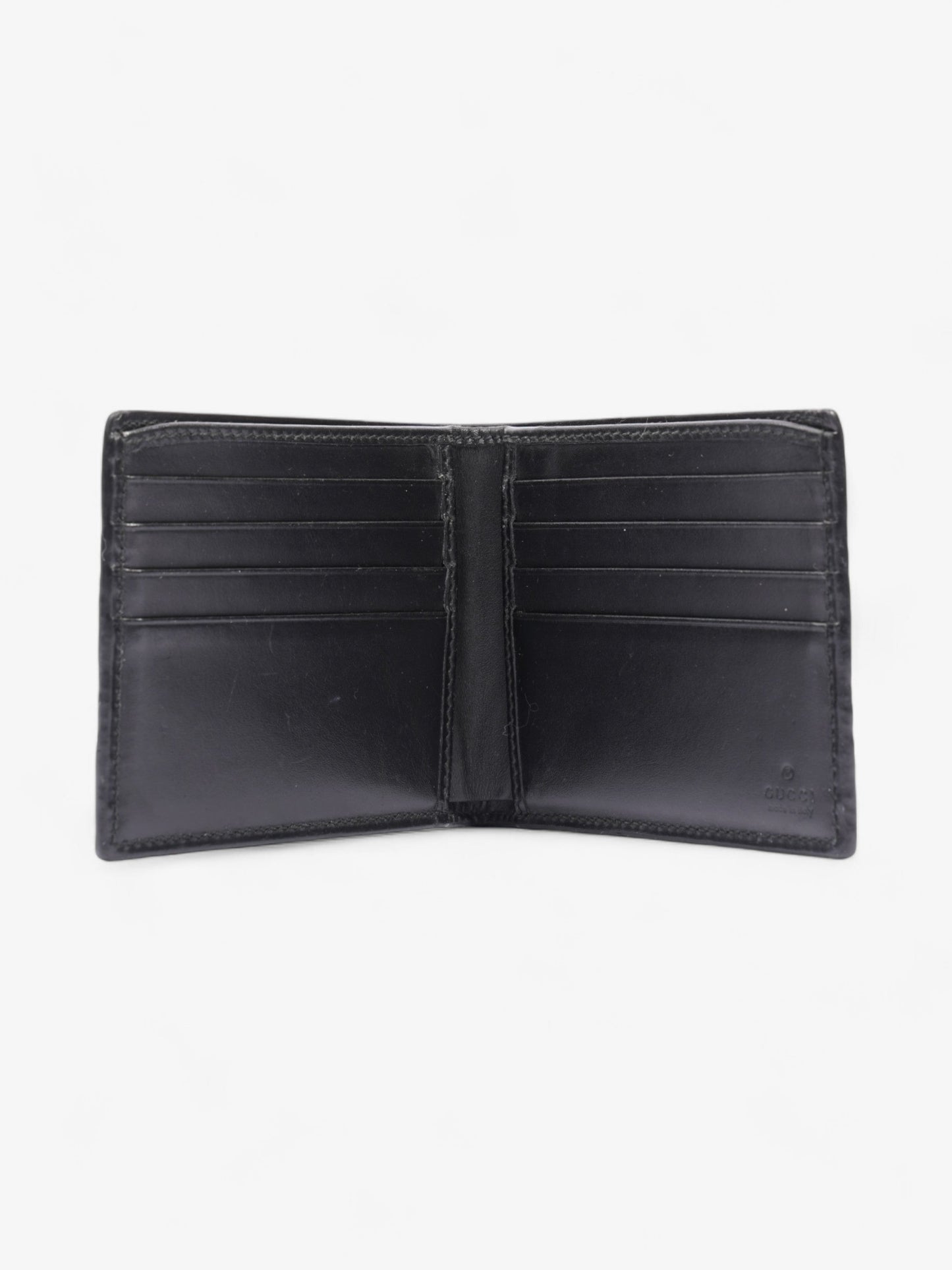 Gucci Signature Wallet Black Leather