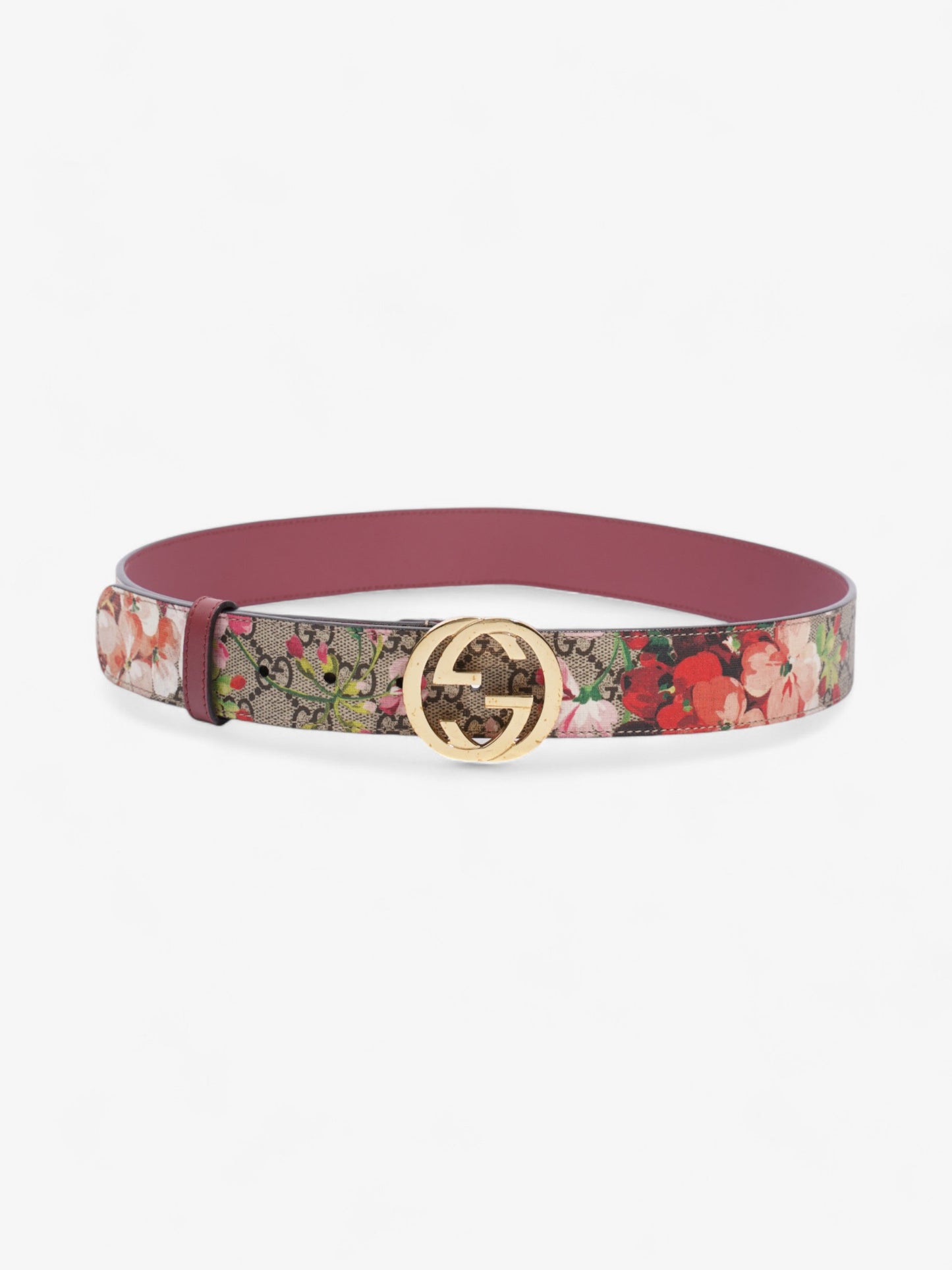 Gucci Blooms Belt GG Bloom / Gold Canvas 90cm / 36"