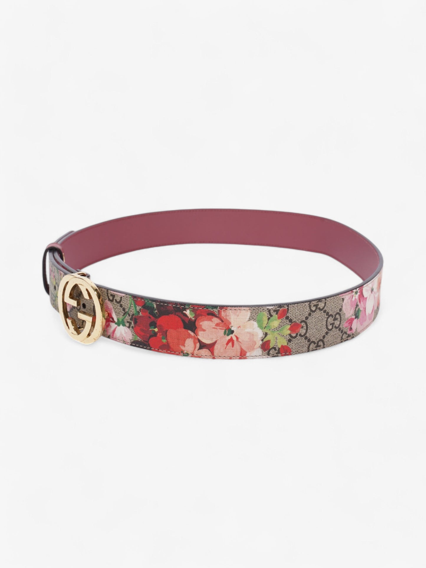 Gucci Blooms Belt GG Bloom / Gold Canvas 90cm / 36"