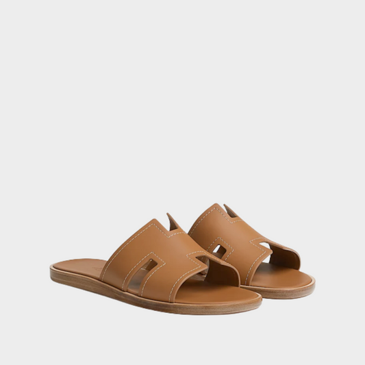 Naturel Izmir Sandal Designer Slides & Sandals for Men