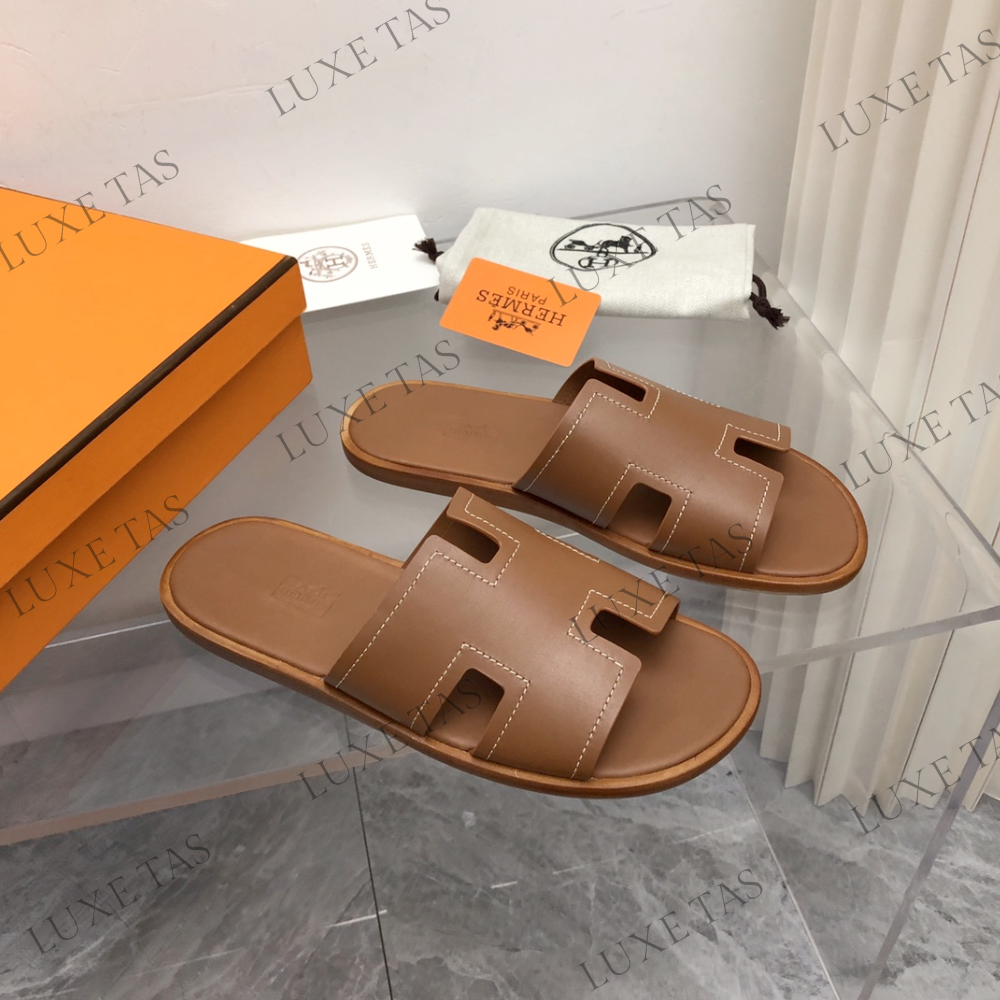 Naturel Izmir Sandal Designer Slides & Sandals for Men