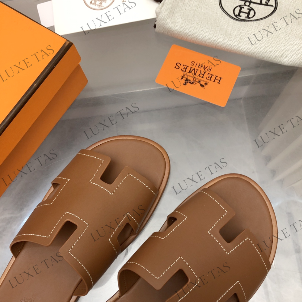 Naturel Izmir Sandal Designer Slides & Sandals for Men