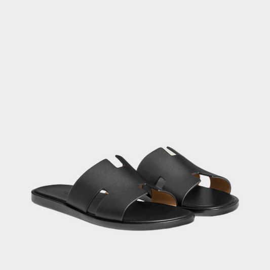 Noir Izmir Sandal Designer Slides & Sandals for Men