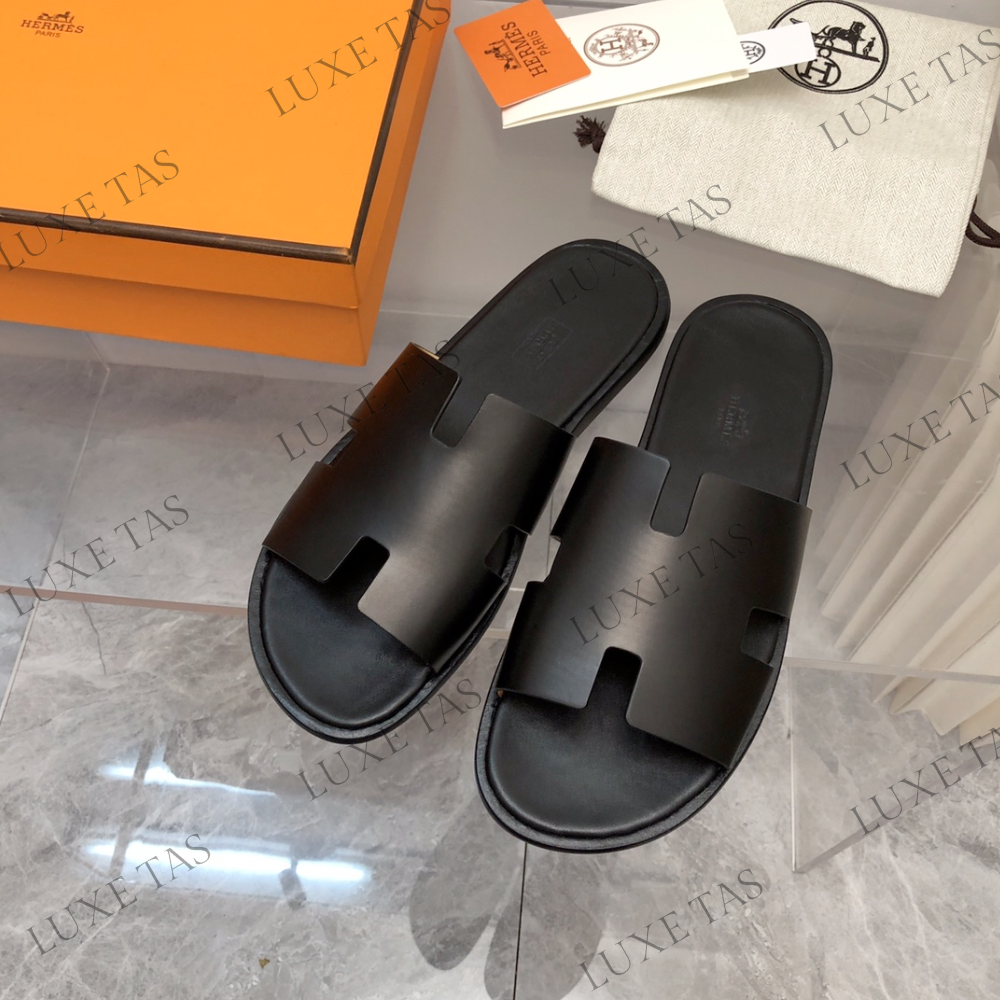 Noir Izmir Sandal Designer Slides & Sandals for Men