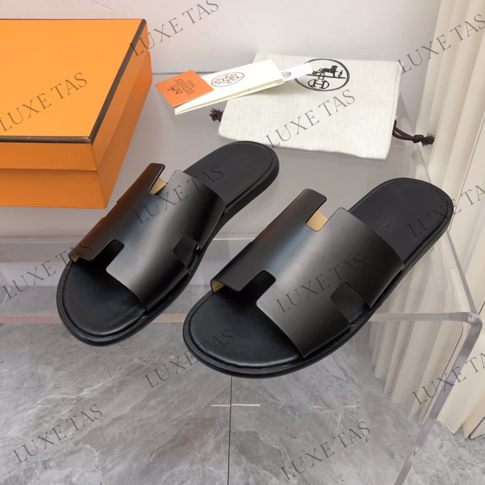 Noir Izmir Sandal Designer Slides & Sandals for Men