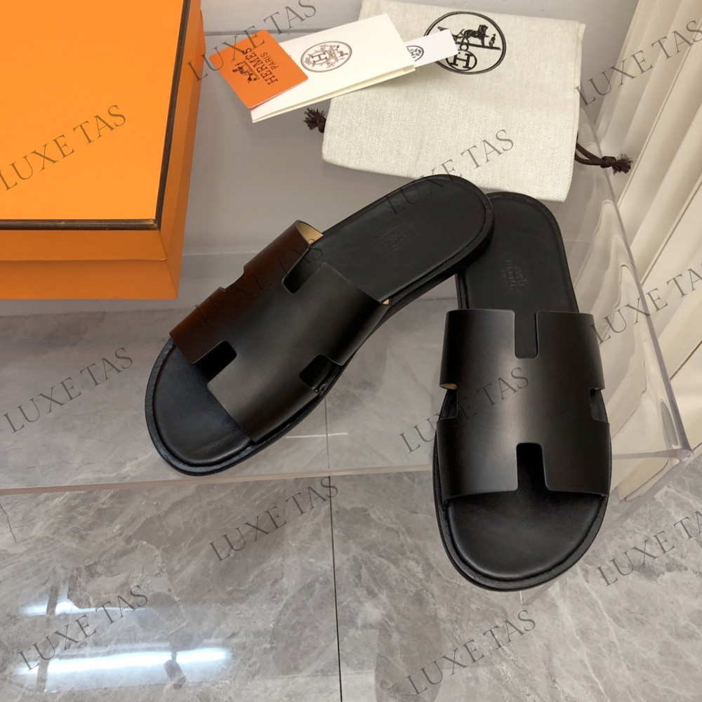 Noir Izmir Sandal Designer Slides & Sandals for Men