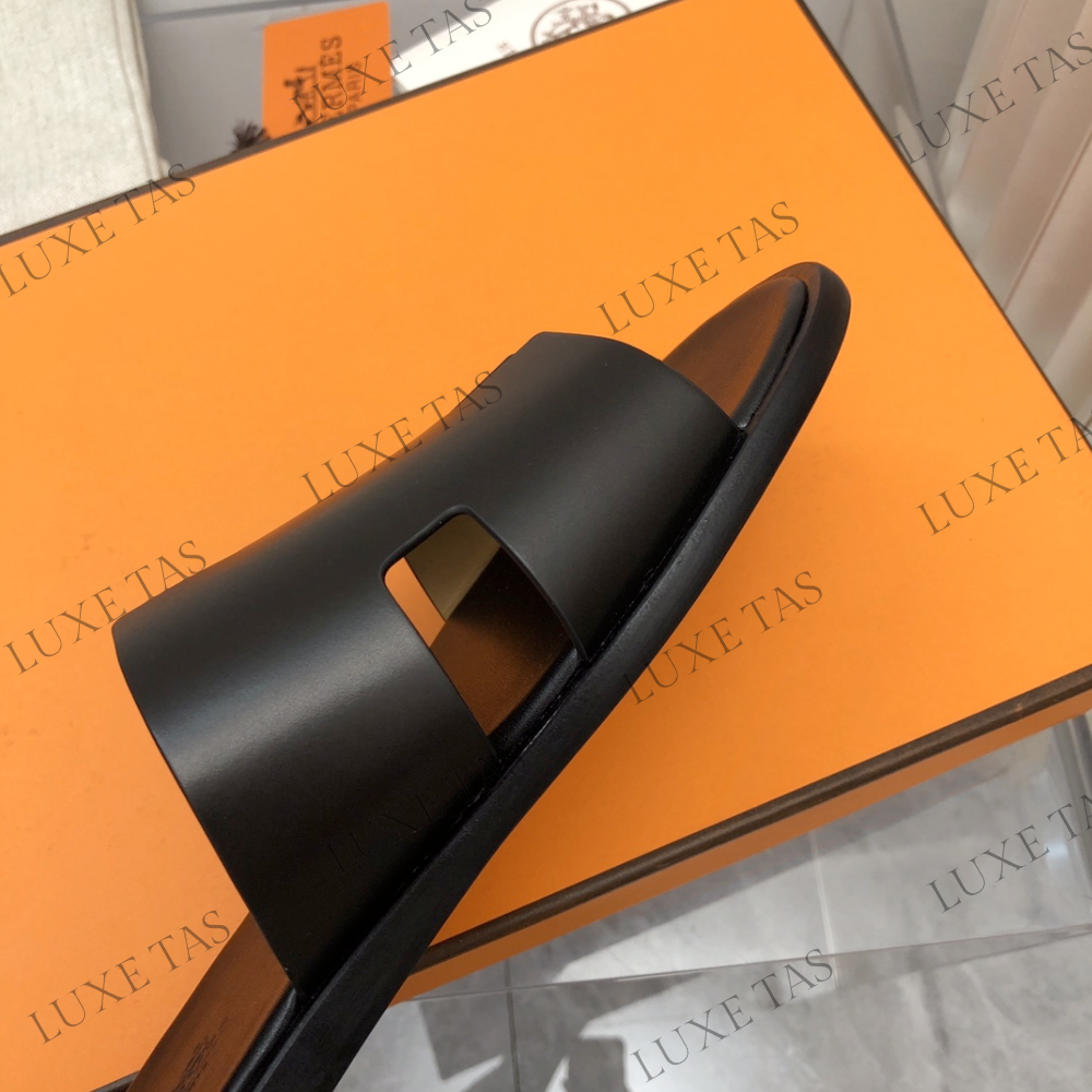 Noir Izmir Sandal Designer Slides & Sandals for Men