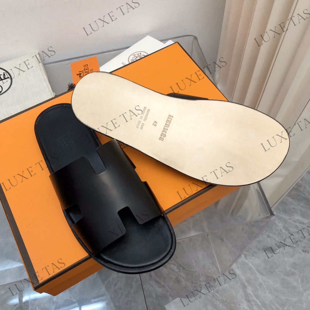 Noir Izmir Sandal Designer Slides & Sandals for Men