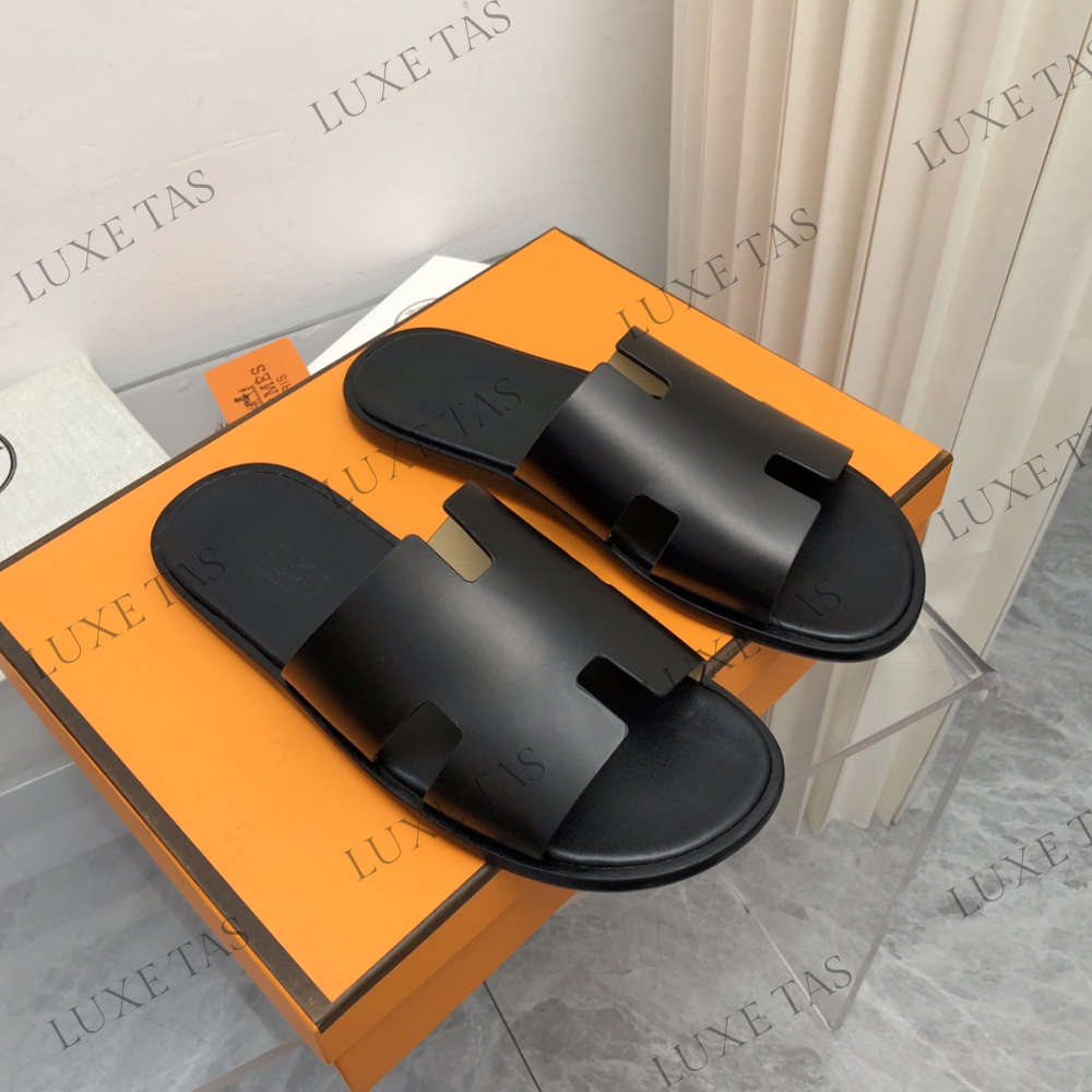 Noir Izmir Sandal Designer Slides & Sandals for Men