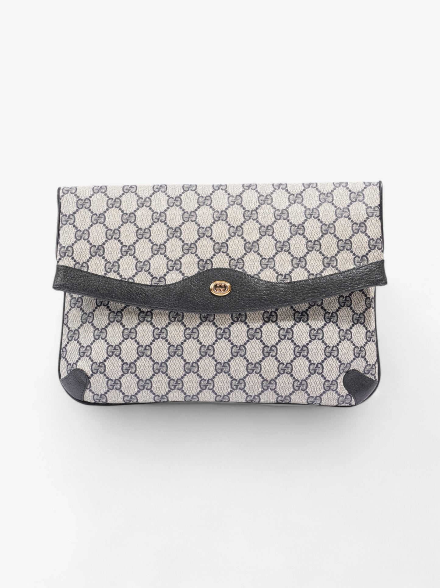 Gucci GG Clutch Black / GG Supreme Canvas