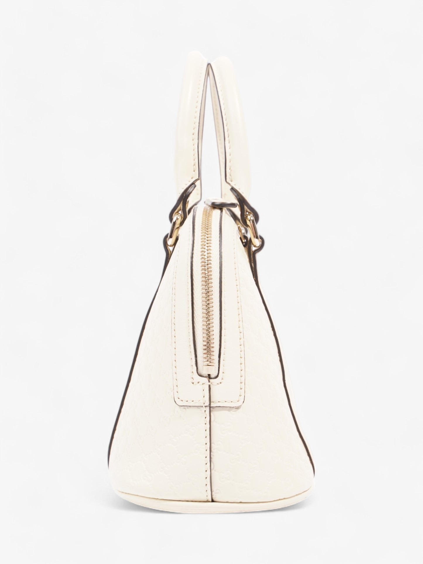 Gucci GG Dome White Guccissima Leather