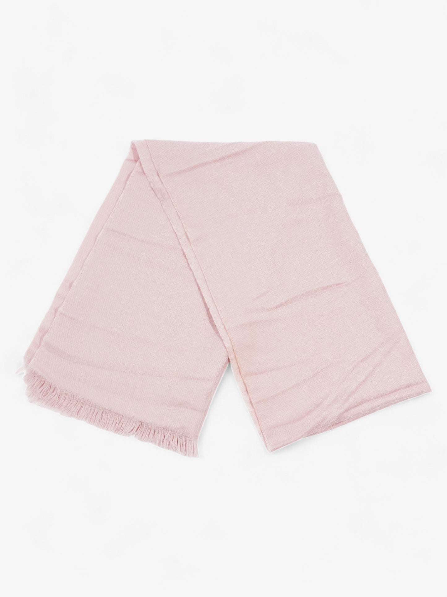 Gucci GG Scarf Pink Wool