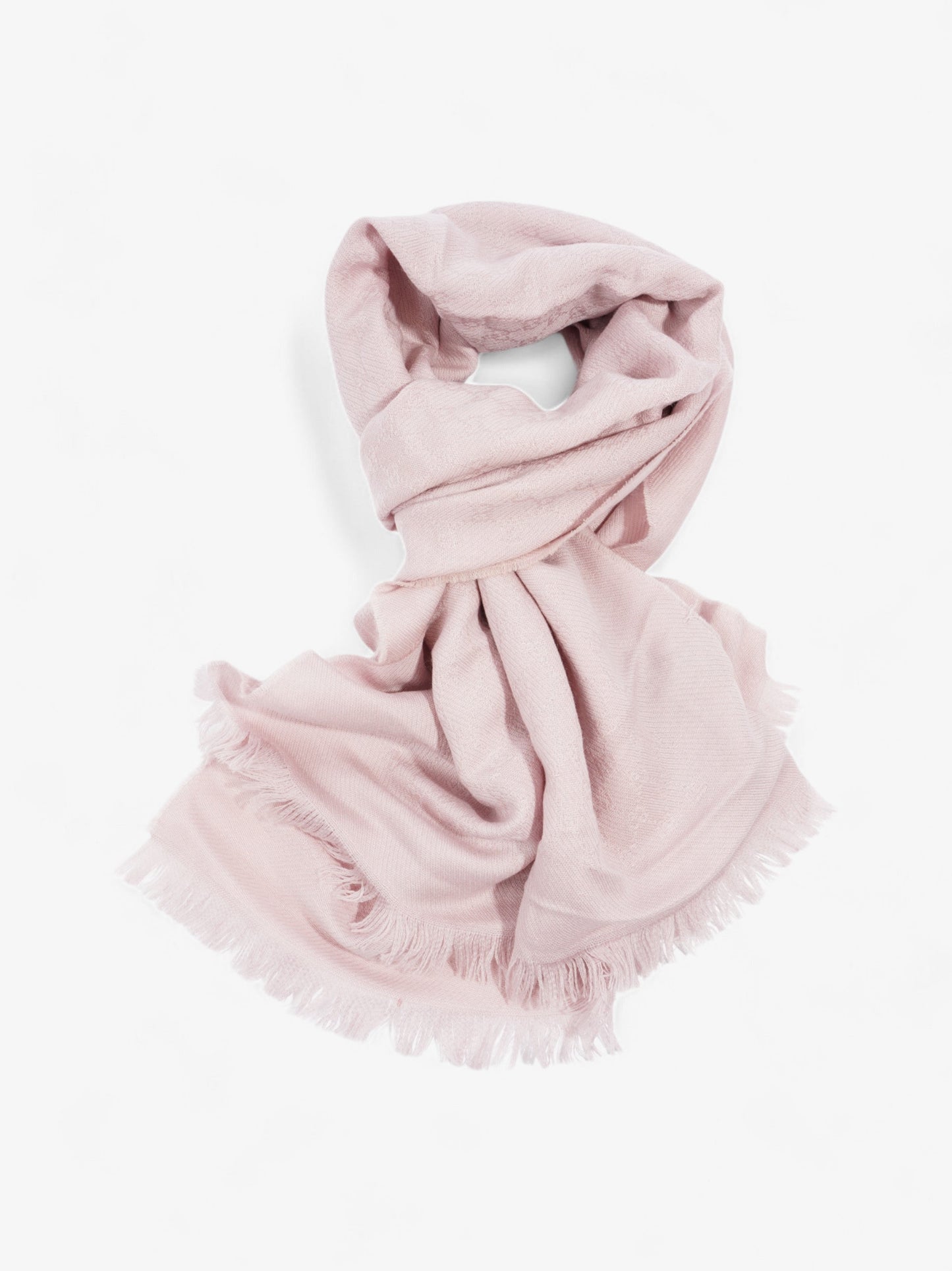 Gucci GG Scarf Pink Wool
