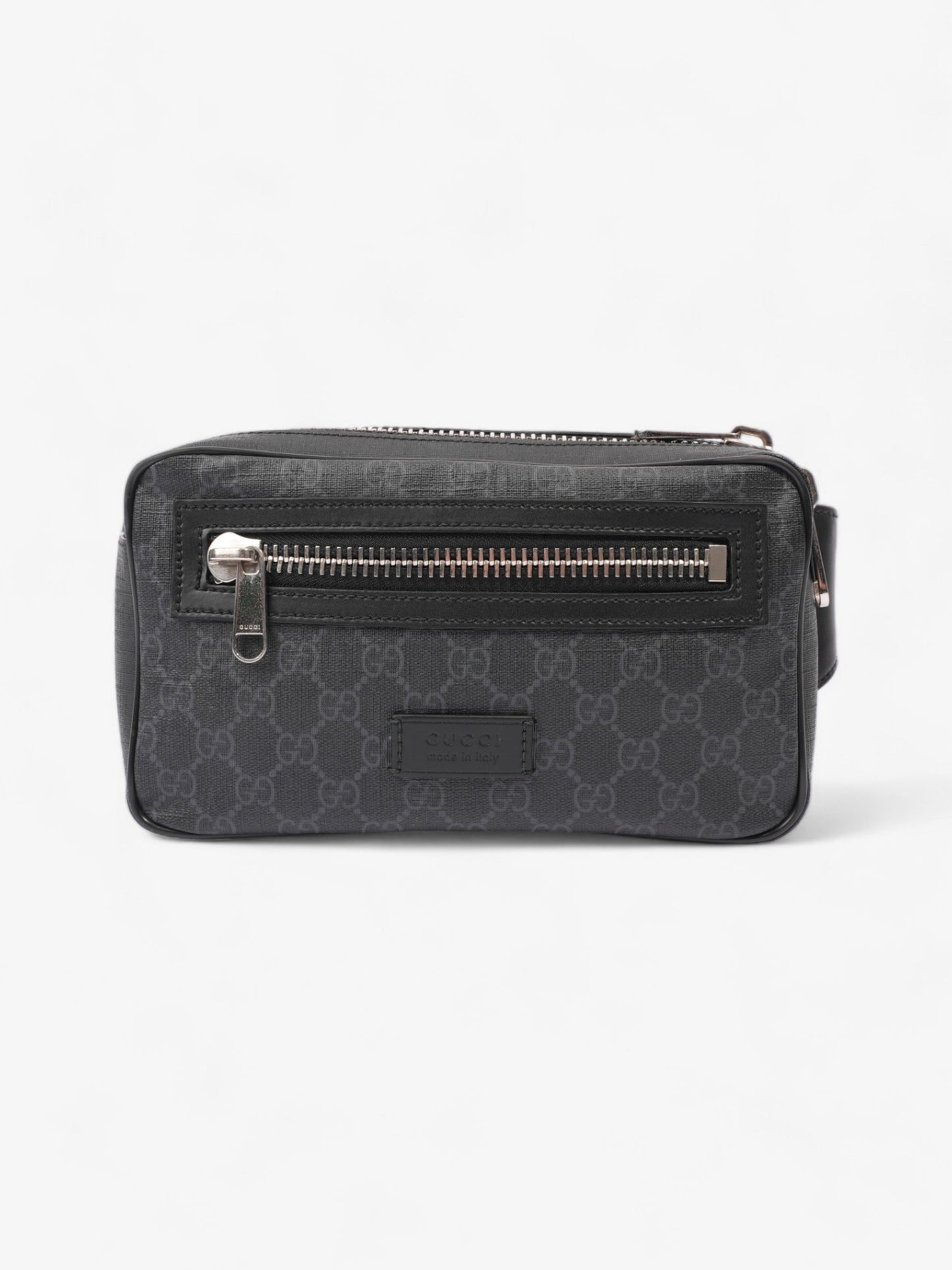 Gucci Web Belt Bag GG Supreme / Red / Blue Coated Canvas