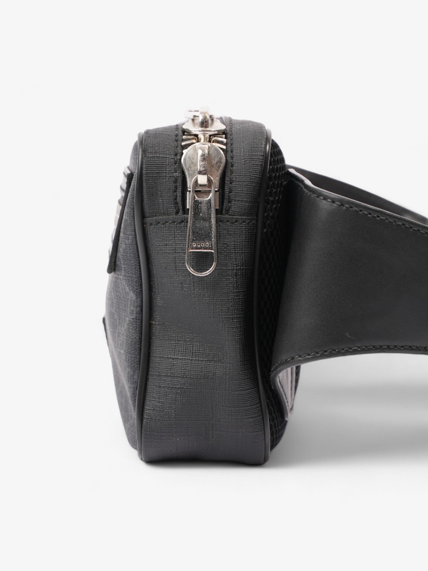 Gucci Web Belt Bag GG Supreme / Red / Blue Coated Canvas