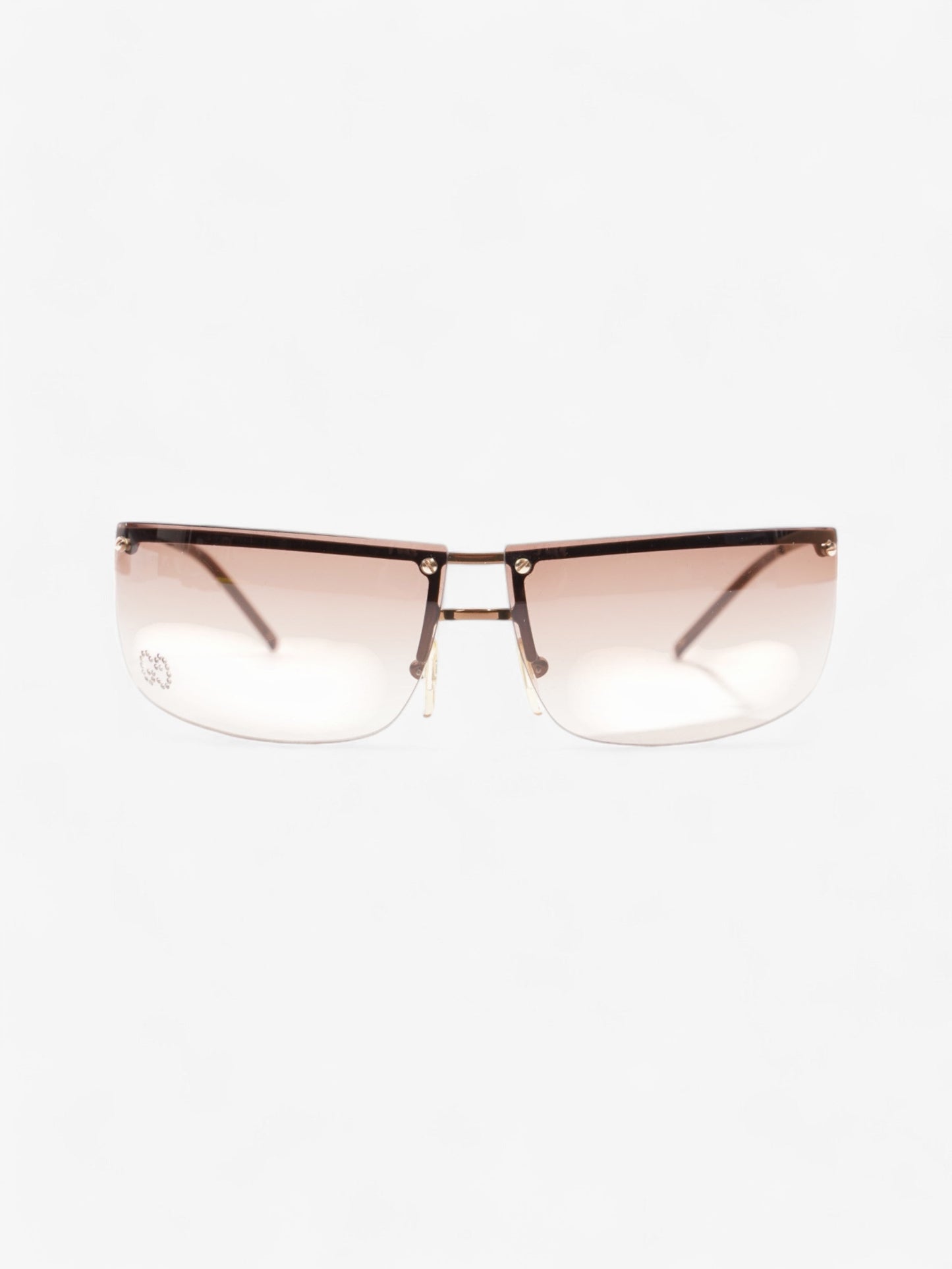 Gucci GG Diamante Sunglasses Brown Acetate