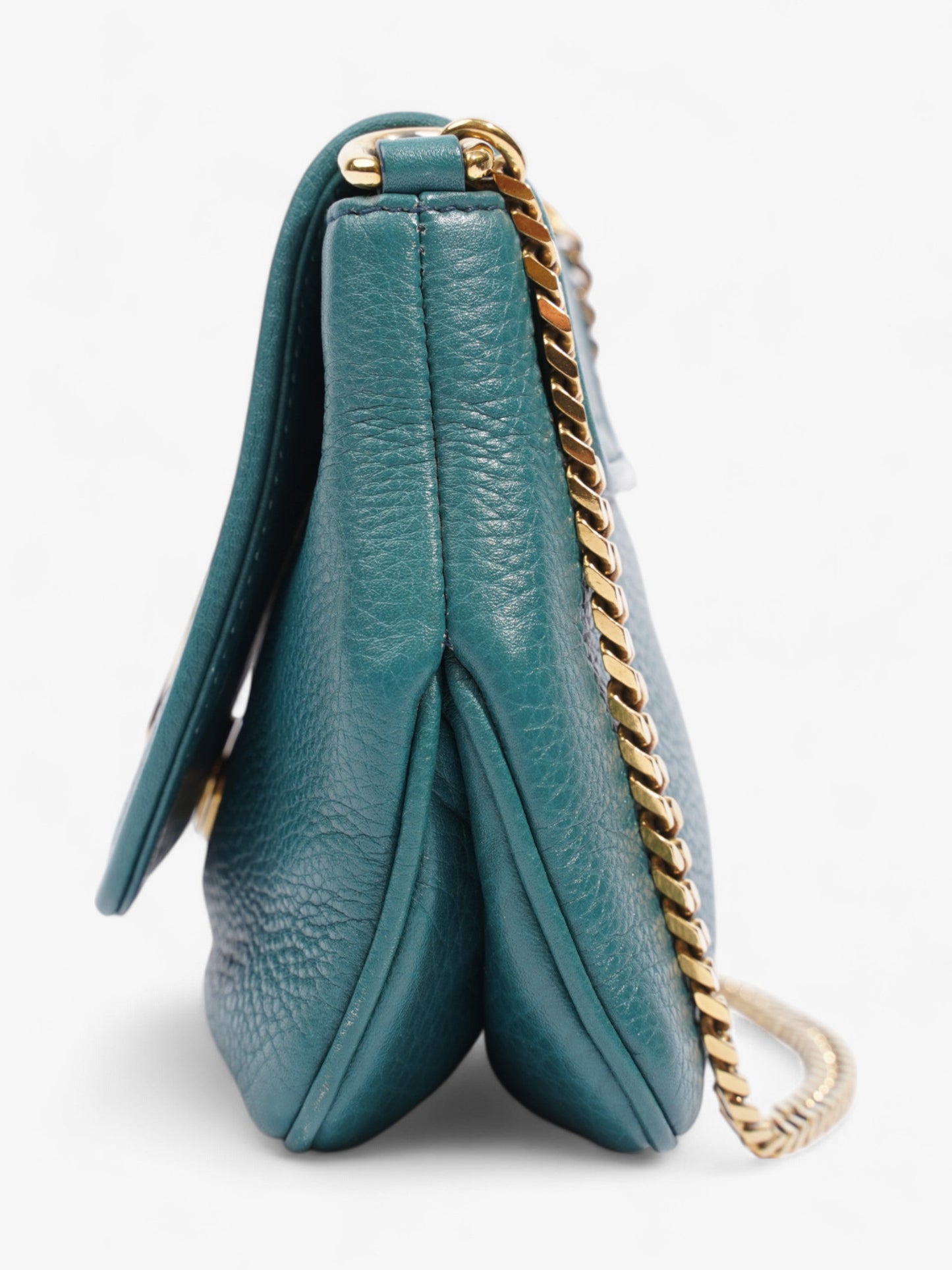 Gucci 1973 Crossbody Teal Leather