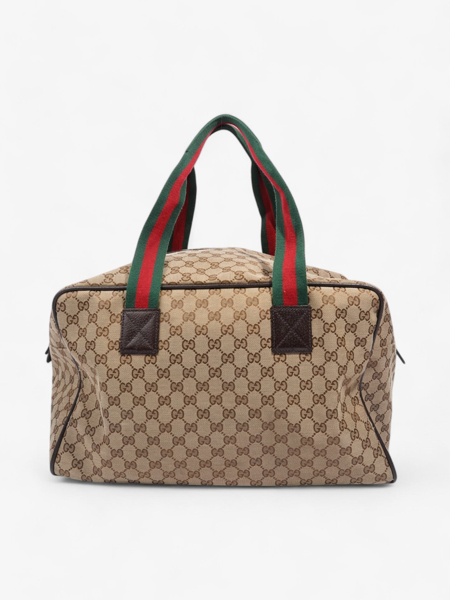 Gucci GG Carryall Duffle Bag GG Supreme / Brown Canvas