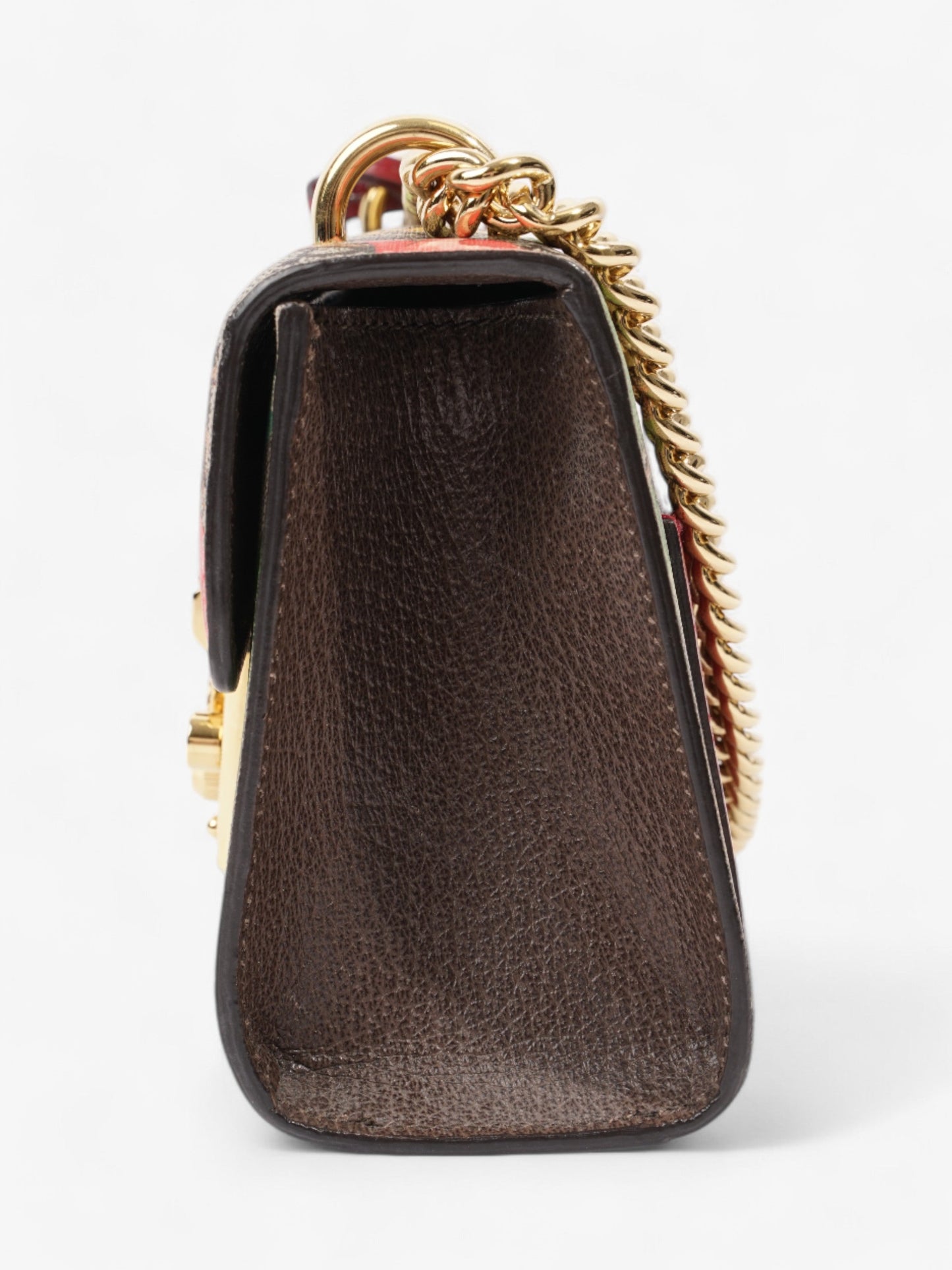 Gucci Padlock Shoulder Bag Supreme / Floral Coated Canvas Small