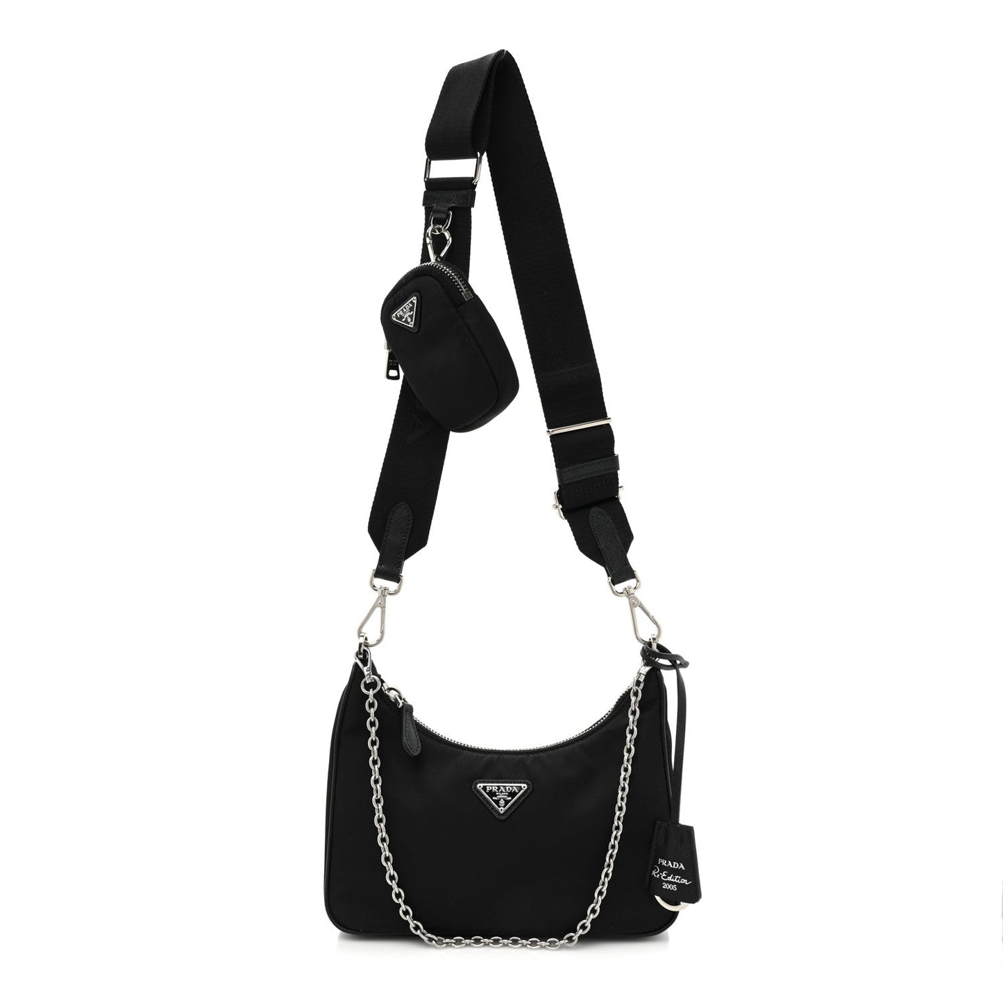 PRADA NYLON RE-EDITION 2005 CROSSBODY BAG