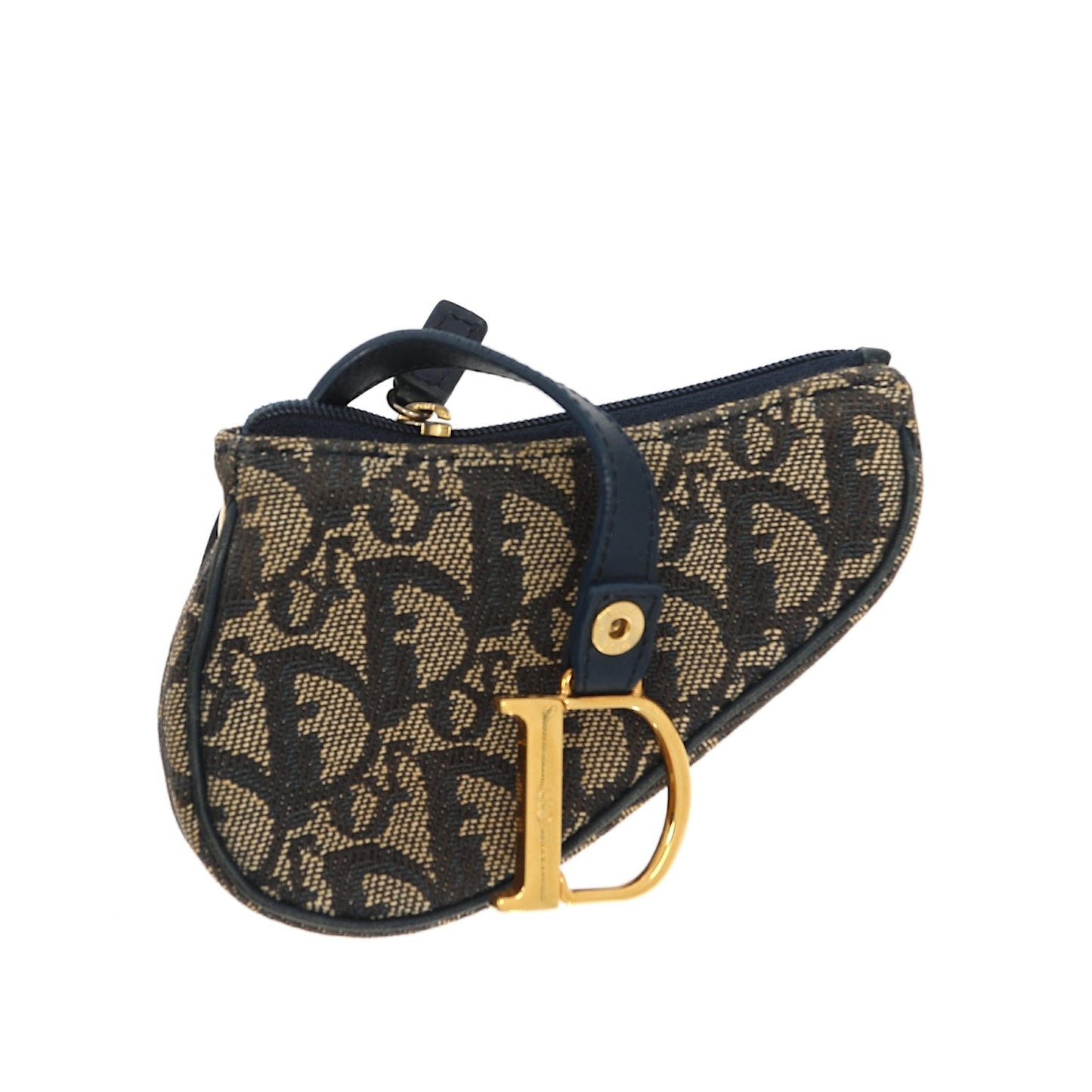 CHRISTIAN DIOR Little pouch in Blue Fabric