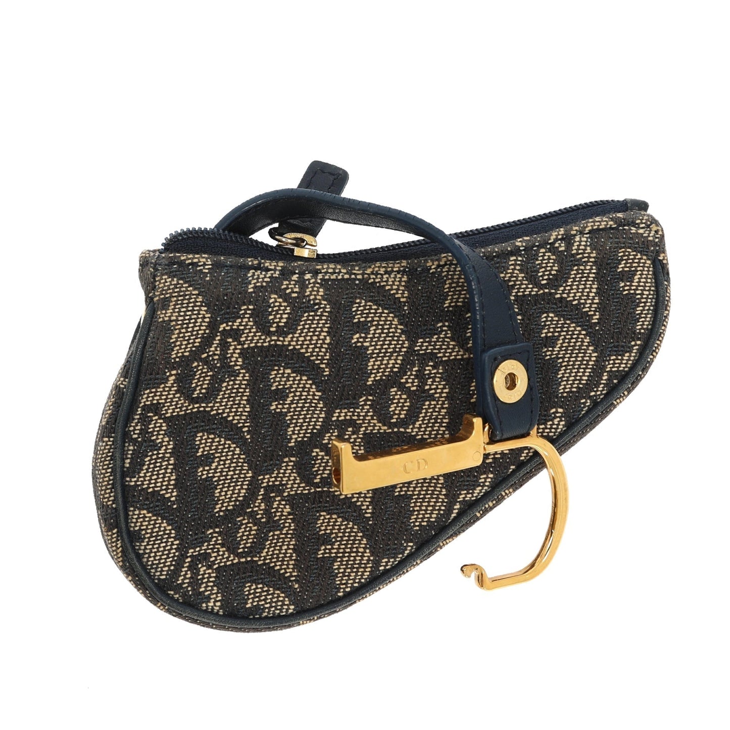 CHRISTIAN DIOR Little pouch in Blue Fabric