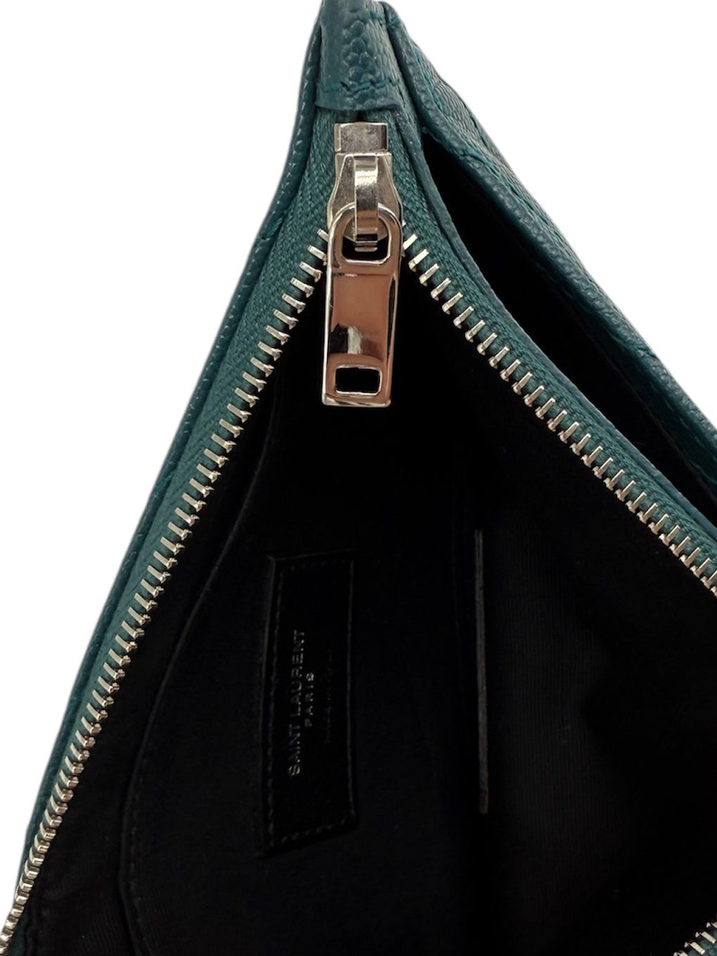Saint Laurent Zippy Wallet – Black Calfskin Leather