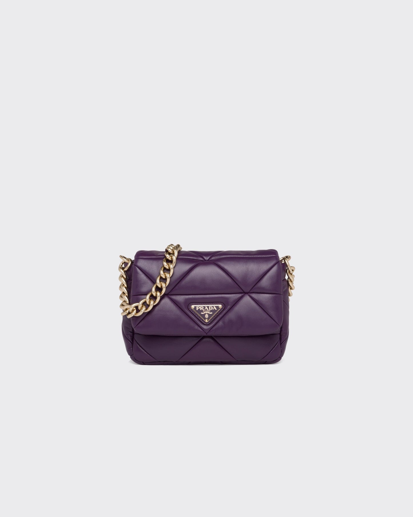 PRADA SYSTEM NAPPA LEATHER PATCHWORK BAG