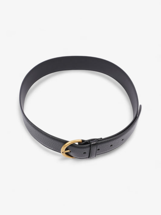 Gucci Classic Belt Black Leather 80cm / 32"
